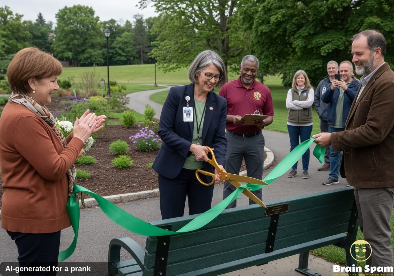 Parks Official Conducts Routine Bench Ceremony That Escalates Beyond All Expectations
